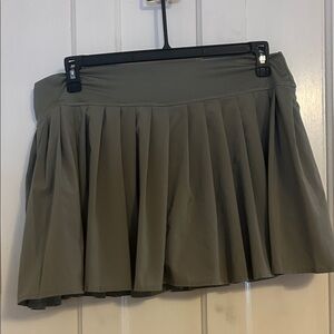 No Boundaries Olive Green Skater Circle Skirt